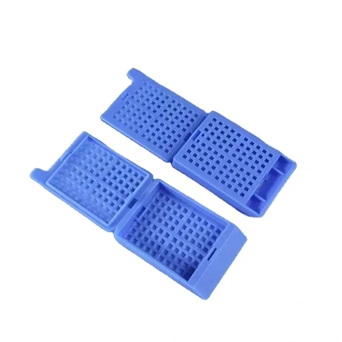 Disposable Medical Histology Plastic Biopsy-Fine Square Holes Embedding Cassette