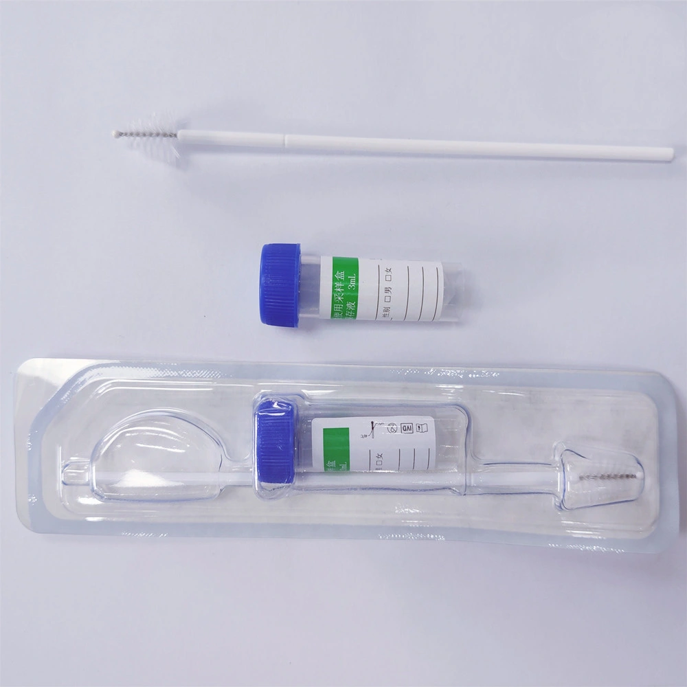 Cervical Cytology Collection Samping Brush and Transport Tubes Kit