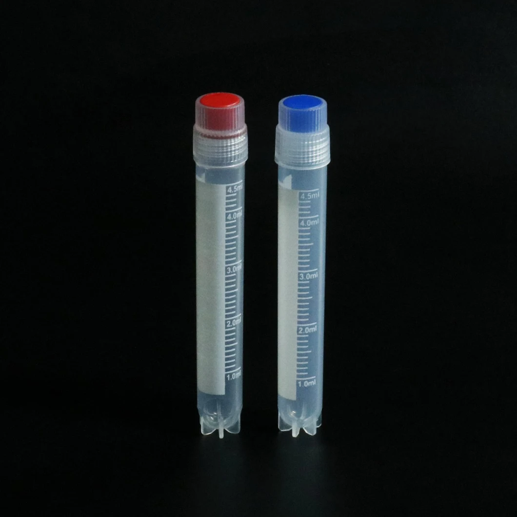 Siny Factory Price Plastic 1ml 1.5ml 2ml 5ml Sterile Cryogenic Vial Cryovial Tube