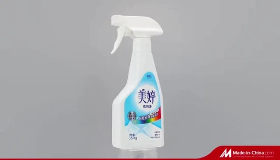 Precio de fábrica Limpiador de ropa Detergente Limpieza profunda Limpiador de cuello de lavandería fuerte Spray líquido 350ml