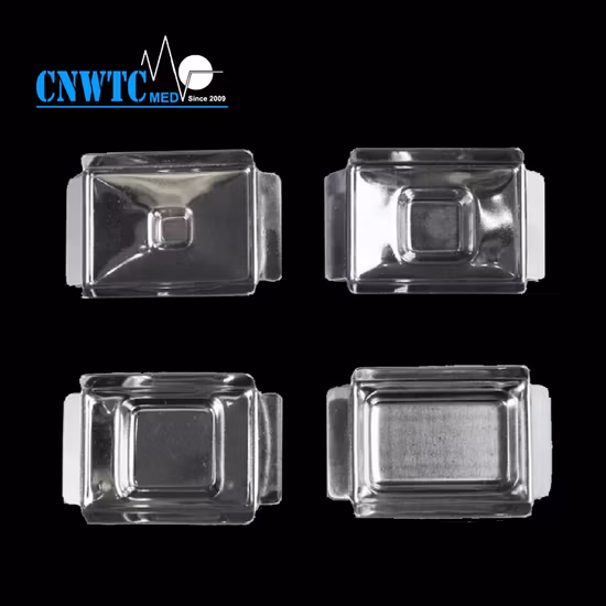 Cassette de inclusión de moldes de base de tejido inoxidable para histología